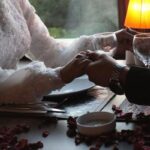 wedding sweetheart table decor
